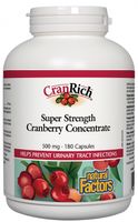 Natural Factors CranRich® Super Strength Cranberry Concentrate 500 mg