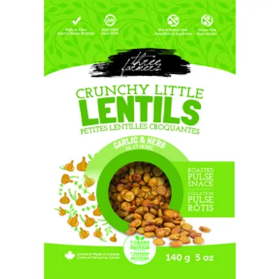 Roasted Lentils - Garlic & Herb