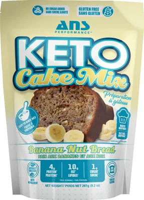 KETO CAKE MIX Banana Nut Bread