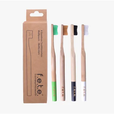 Bamboo Toothbrush Multi pack Firm