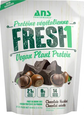 FRESH1 Vegan Protein Choc Hazelnut