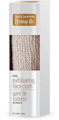 Hemp Exfoliating Face Cloth