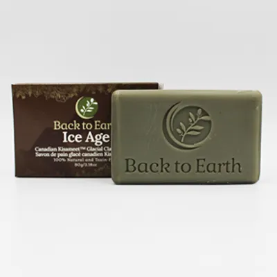 Ice Age Bar Soap w/Kisameet Clay