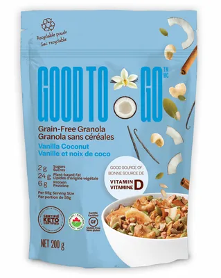 Grain-free Granola Vanilla Coconut 6x200G