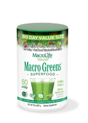 Macro Greens Canister 60 SRV -Value