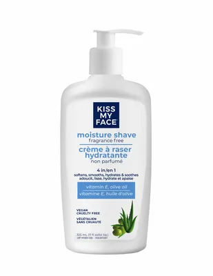Moisture Shave Fragrance Free 4in1