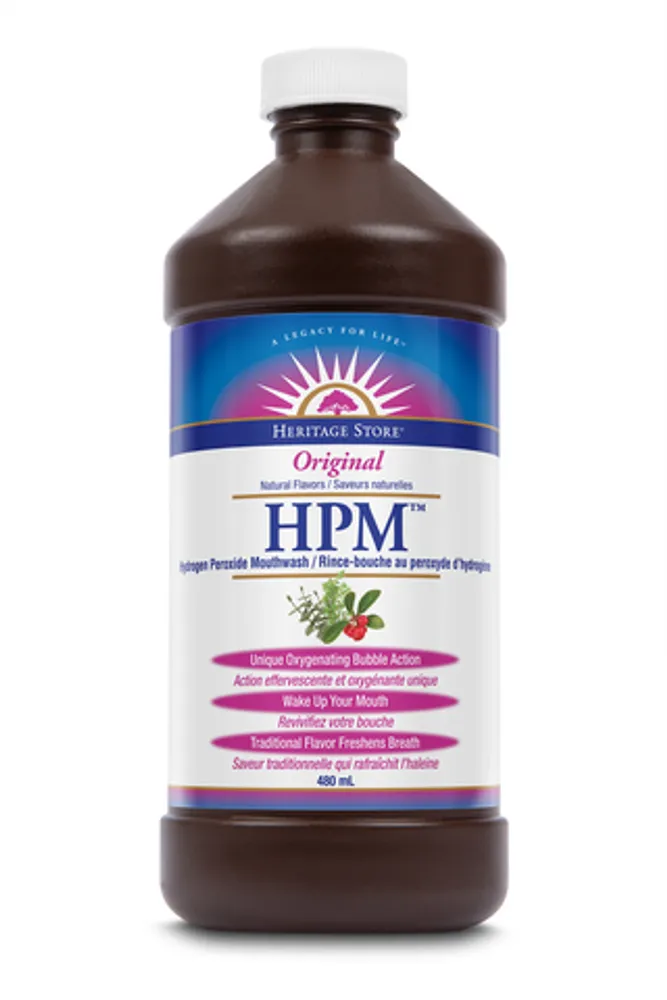 HPM Hydrogen Peroxide Mouthwash