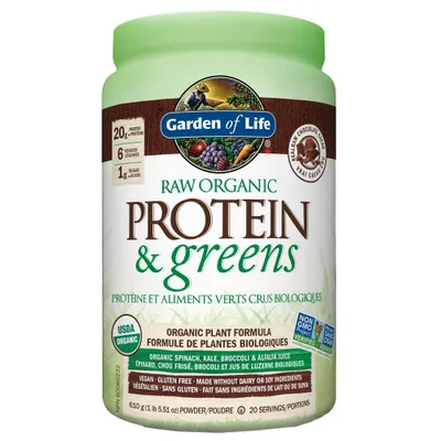 Raw Org. Protein & Greens