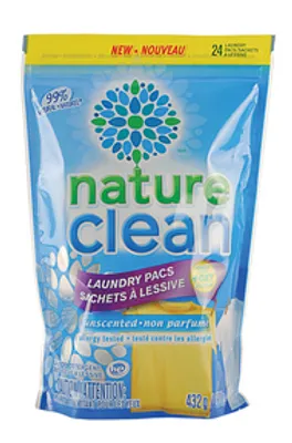 Laundry Detergent Pacs - Fragrance Free