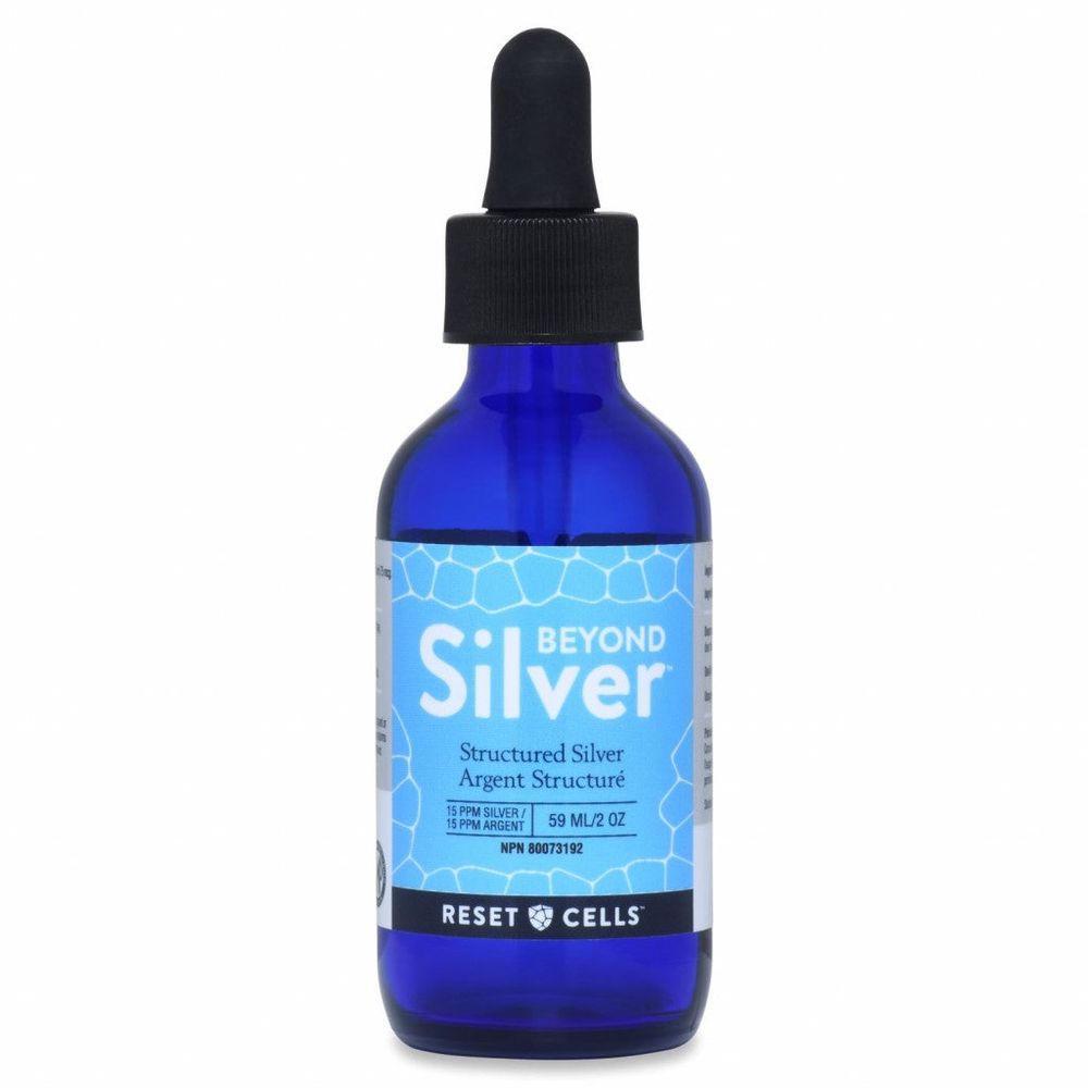 Beyond Silver Structured Silver Liquid w Dropper