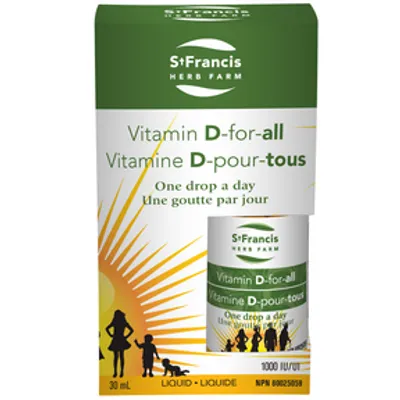 Vitamin D for All 25 mcg (1000 IU)