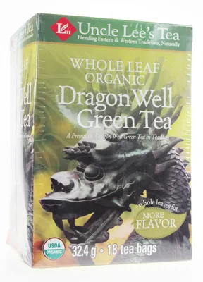 Whole Leaf, Organic Dragon Well Green Tea