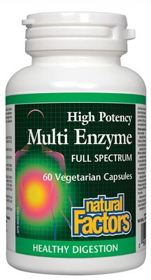 Natural Factors Multi Enzyme High Potency Full Spectrum Vegetarian