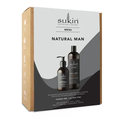 Sukin Natural Man Duo Gift Pack