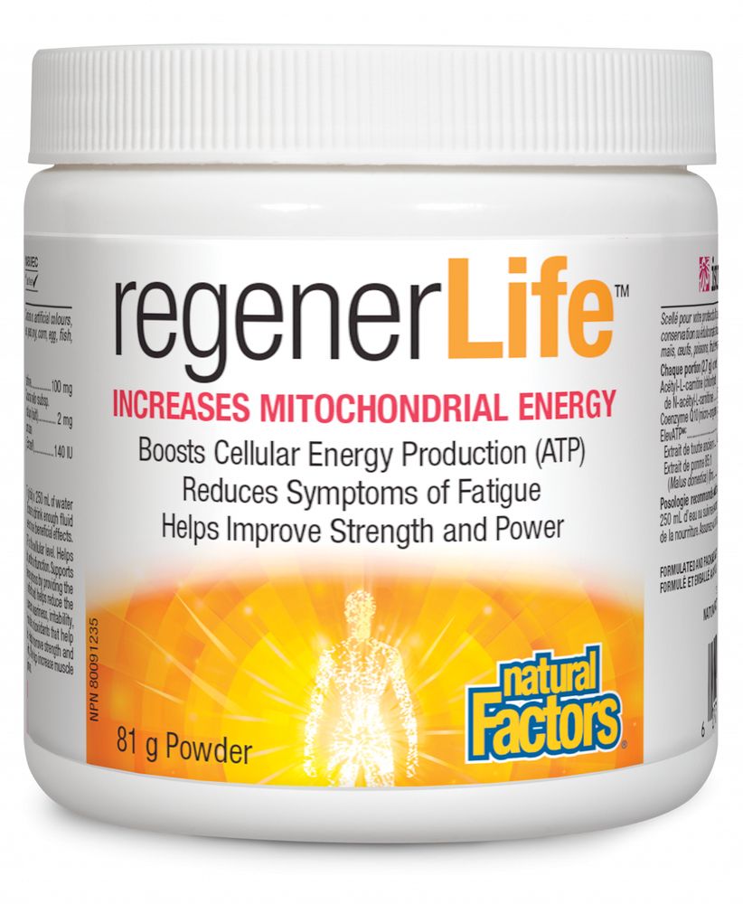 Natural Factors RegenerLife™ 81 g Powder