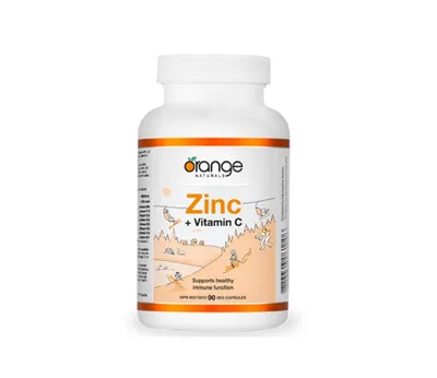 Orange Naturals Zinc + Vitamin C