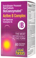 Natural Factors BioCoenzymated™ Active B Complex 60 Vegetarian Capsule