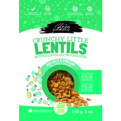 Roasted Lentils - VinegarSalt