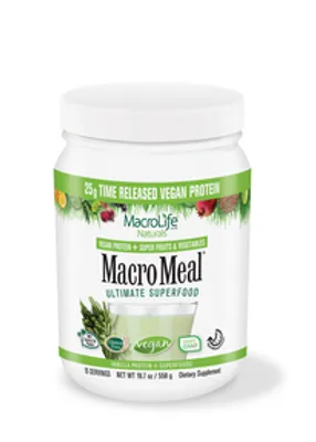 MacroMeal Vegan Vanilla 15 serving