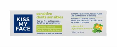 Gel Toothpaste Fluor-Free Sensitive