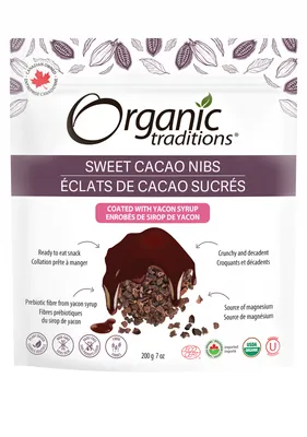 Sweet Cacao Nibs -Yacon