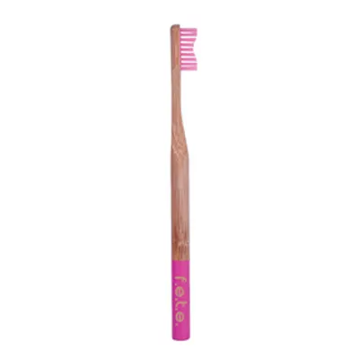 Bamboo Toothbrush Funky Fuchsia