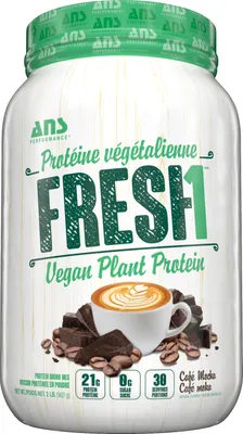 FRESH1 Vegan Protein Cafe Mocha