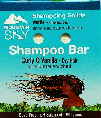 Curly Q Vanilla Shampoo Bar