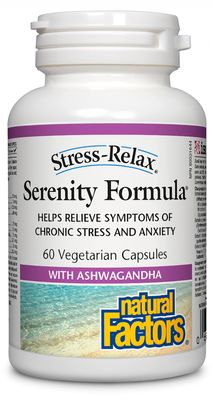 Natural Factors Serenity Formula® with Ashwagandha 125 mg