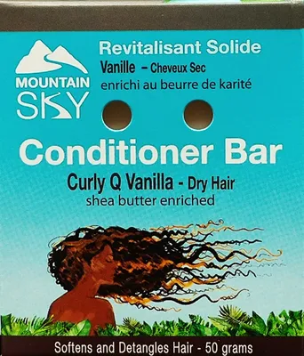 Curly Q Vanilla Conditioner Bar -