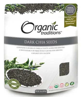 Chia Seeds, Dark Whole