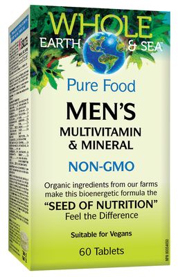 Whole Earth & Sea® Men's Multivitamin & Mineral 60 Tablets