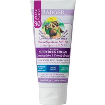 SPF 30 ClearZinc Sunscreen-Lavender