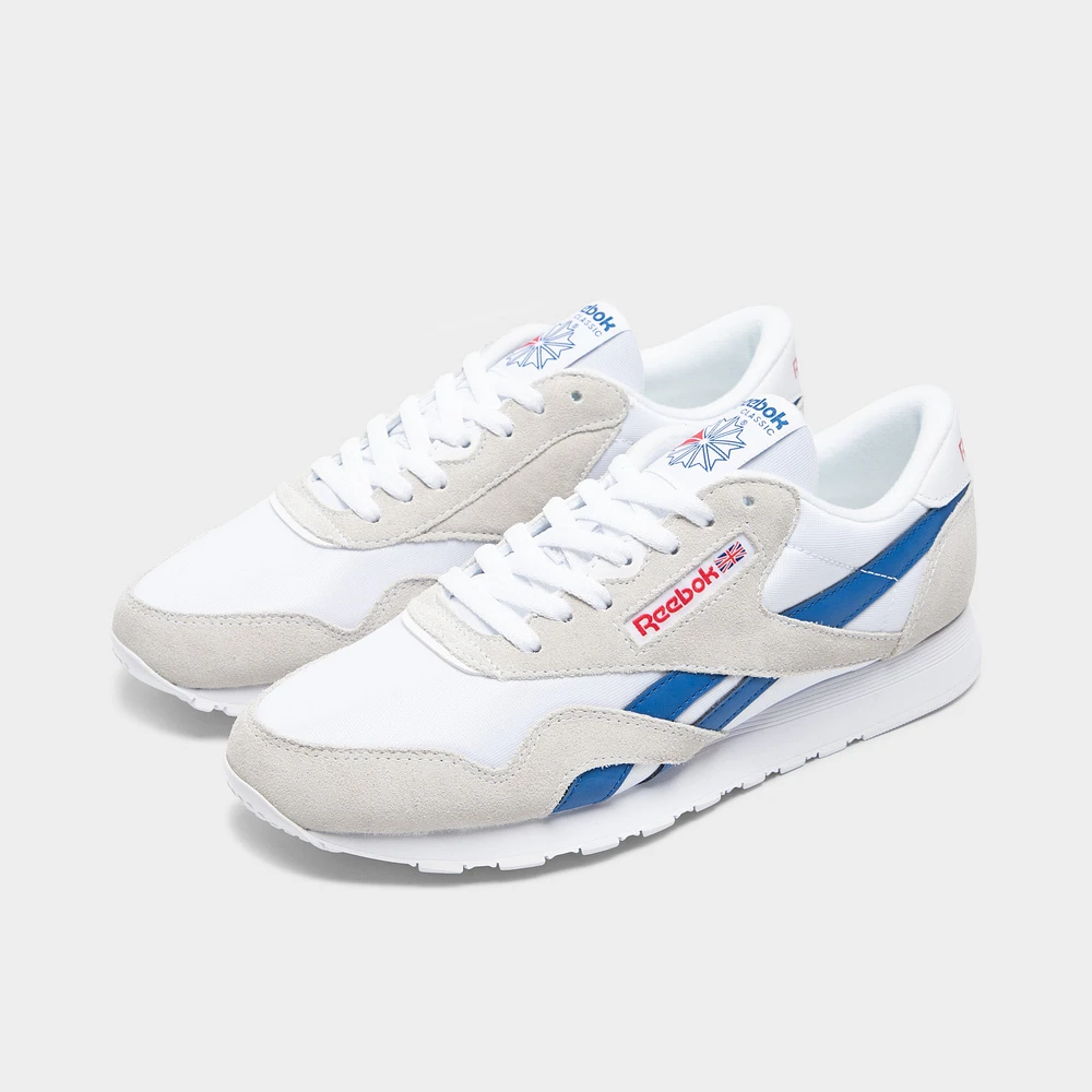 Reebok Classic Nylon White / Vector Blue - Red