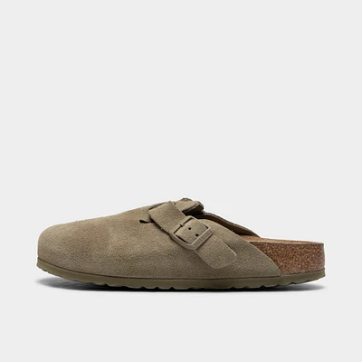 Birkenstock Boston Suede / Faded Khaki