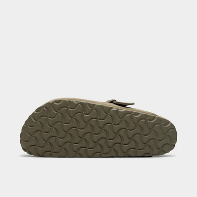 Birkenstock Boston Suede / Faded Khaki