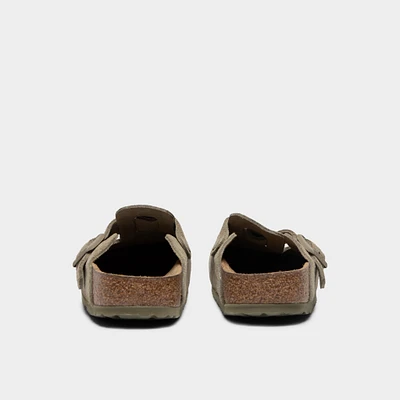 Birkenstock Boston Suede / Faded Khaki