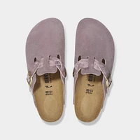 Birkenstock Women's Boston Suede / Faded Purple