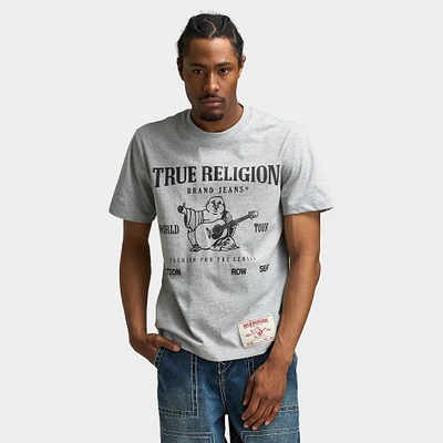 True Religion SRS Graphic Tee / Heather Grey