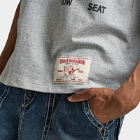 True Religion SRS Graphic Tee / Heather Grey