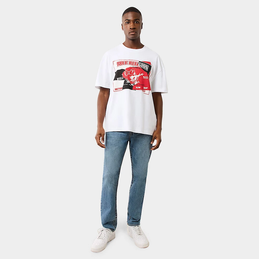 True Religion Torn SRS Tee / Optic White