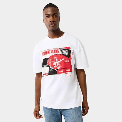 True Religion Torn SRS Tee / Optic White