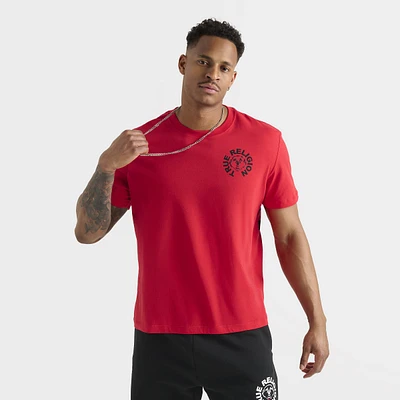 True Religion Buddha Face Tee / Flame Scarlet