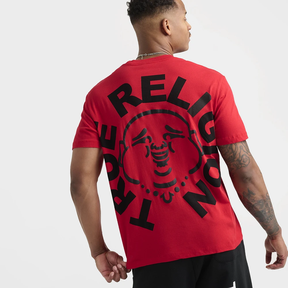 True Religion Buddha Face Tee / Flame Scarlet