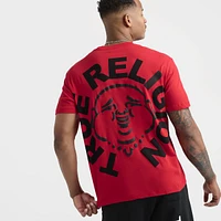 True Religion Buddha Face Tee / Flame Scarlet