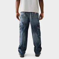 True Religion Big T Cargo Pants / Dark Rebel Race Wash
