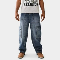 True Religion Big T Cargo Pants / Dark Rebel Race Wash