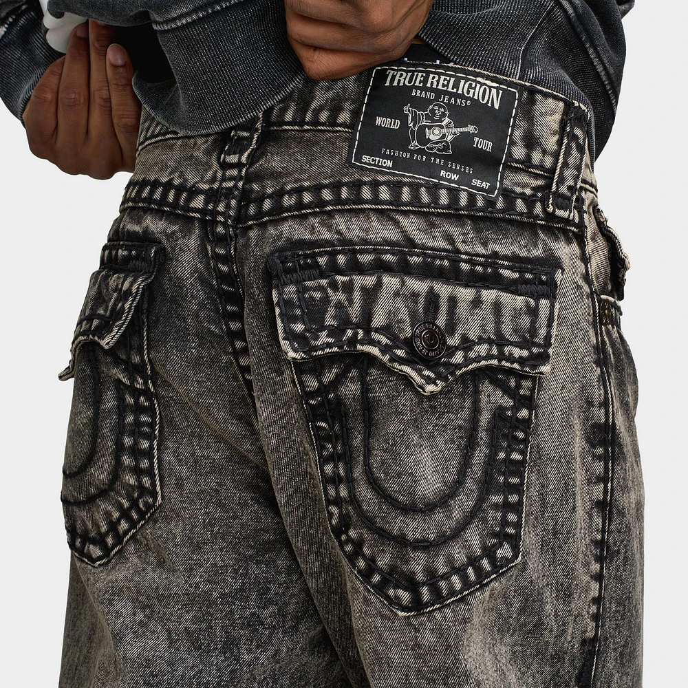 True Religion Vinny Super T Flap / Retro Active Acid Wash