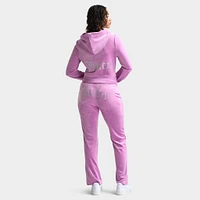 Juicy Couture Women's Classic Hoodie / Violet Tulle