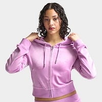 Juicy Couture Women's Classic Hoodie / Violet Tulle